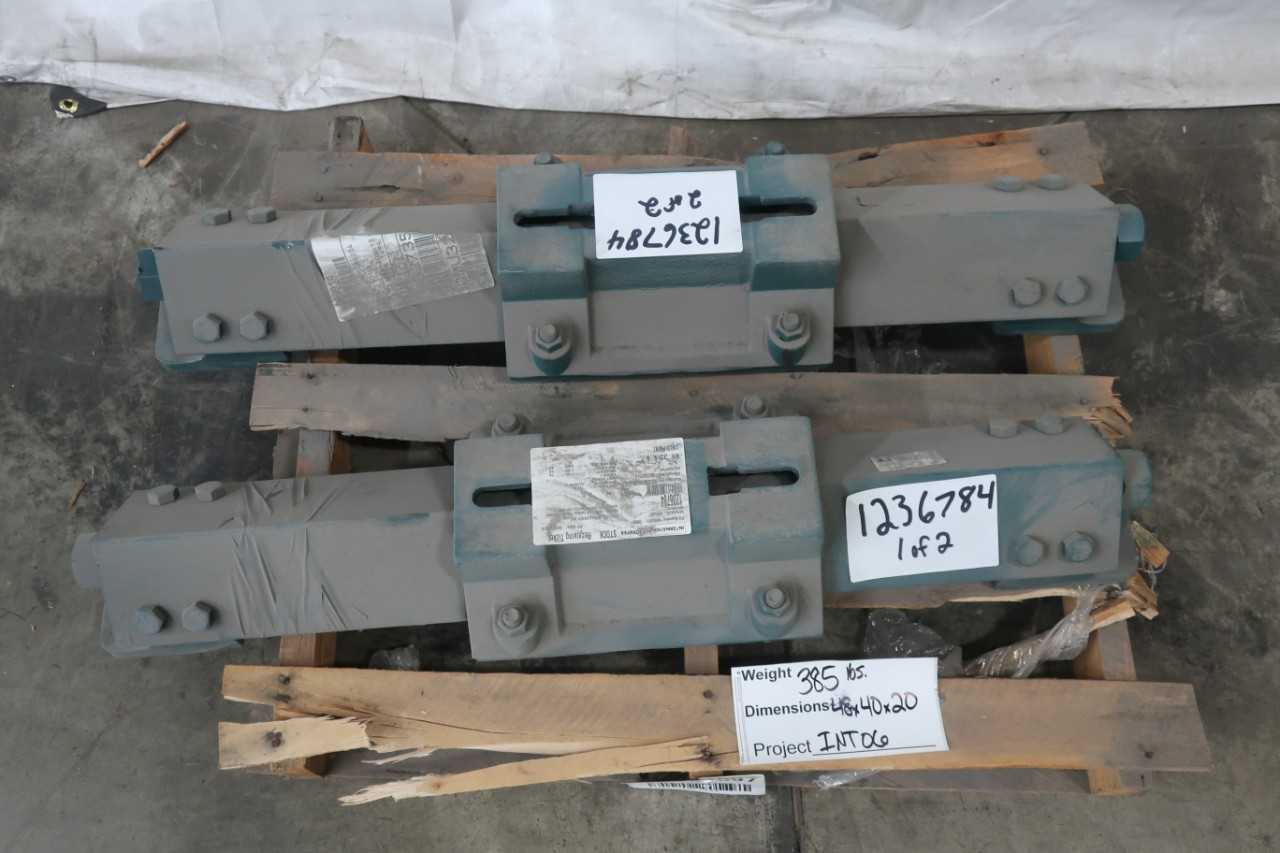 LOT OF 2 DODGE HD300X18TUFR HEAVY DUTY TAKE-UP FRAMES - HYDRO EXCAVATOR TRUCKS