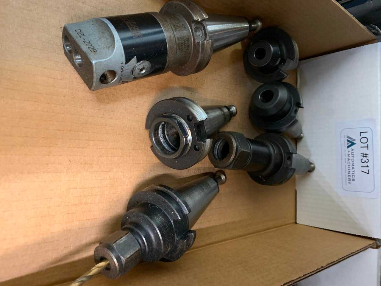 Cat-40 Tool Holders Qty 6 - ELECTRIC POWER TOOLS