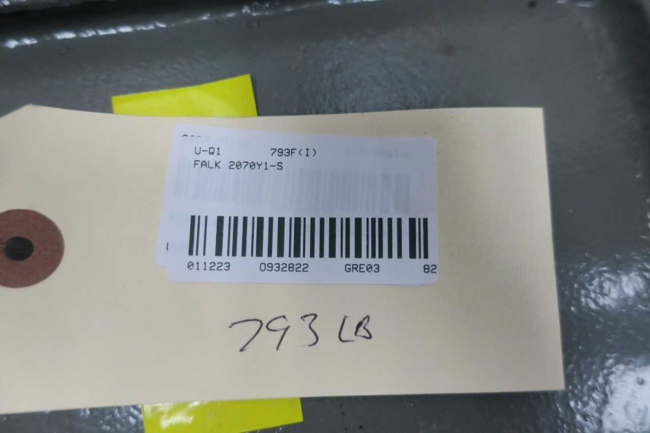 FALK 2070Y1-S 2-1/4IN 3-1/2IN 67.3HP 7.467:1 ENCLOSED GEAR DRIVE - GEAR REDUCERS