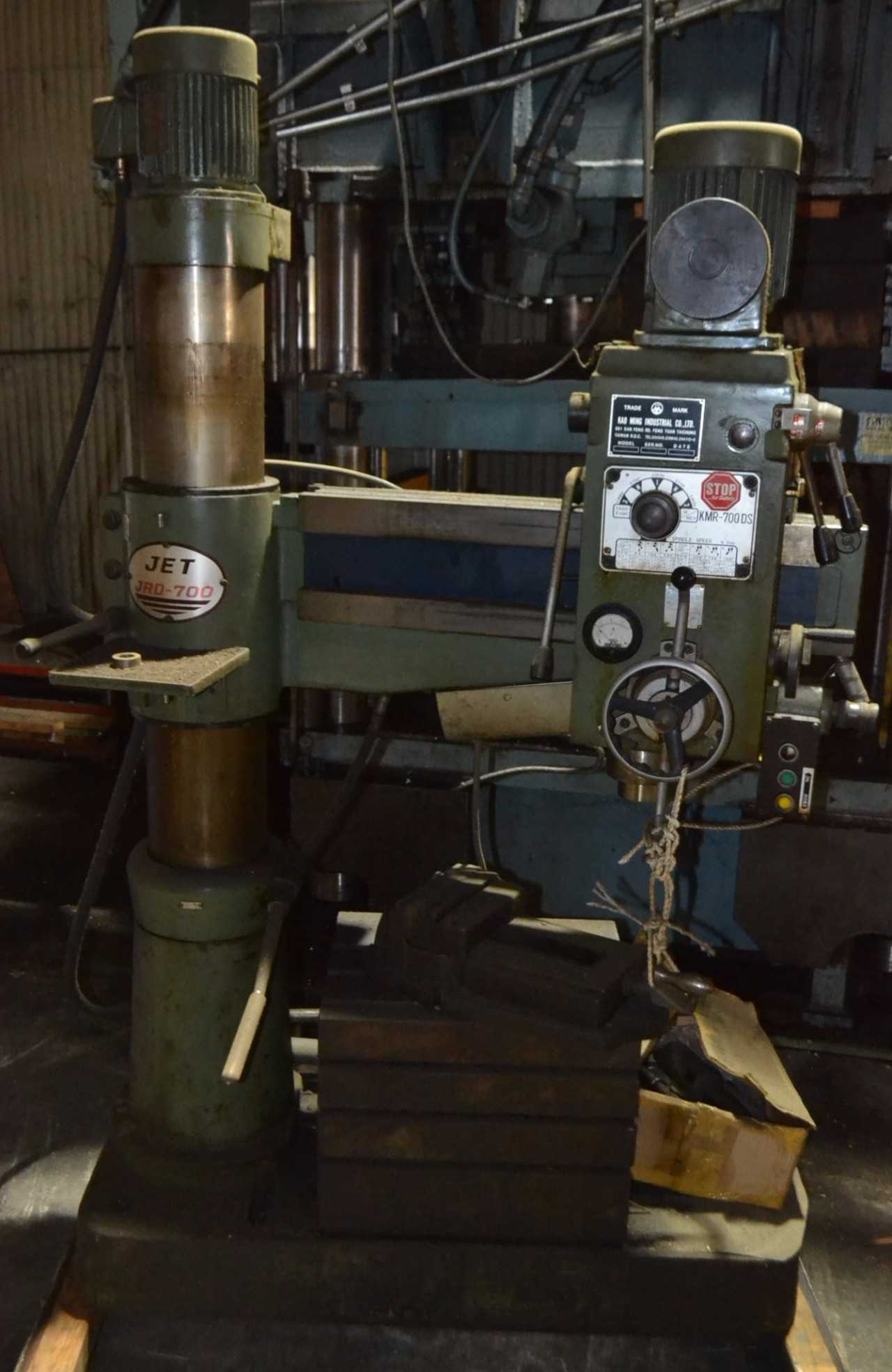 Jet JRD-700 Radial Arm Drill - MACHINING EQUIPMENT