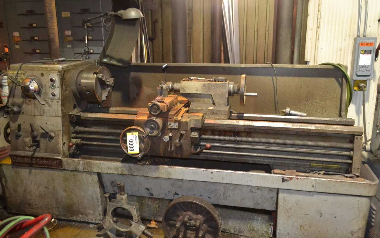 Clausing-Colchester 17"x60" Engine Lathe - LATHES