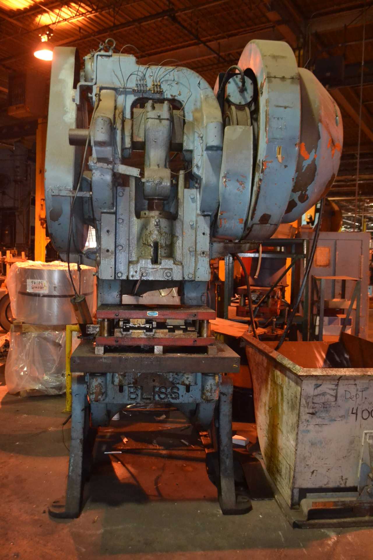 Bliss No. 7 OBI Press - MACHINING EQUIPMENT