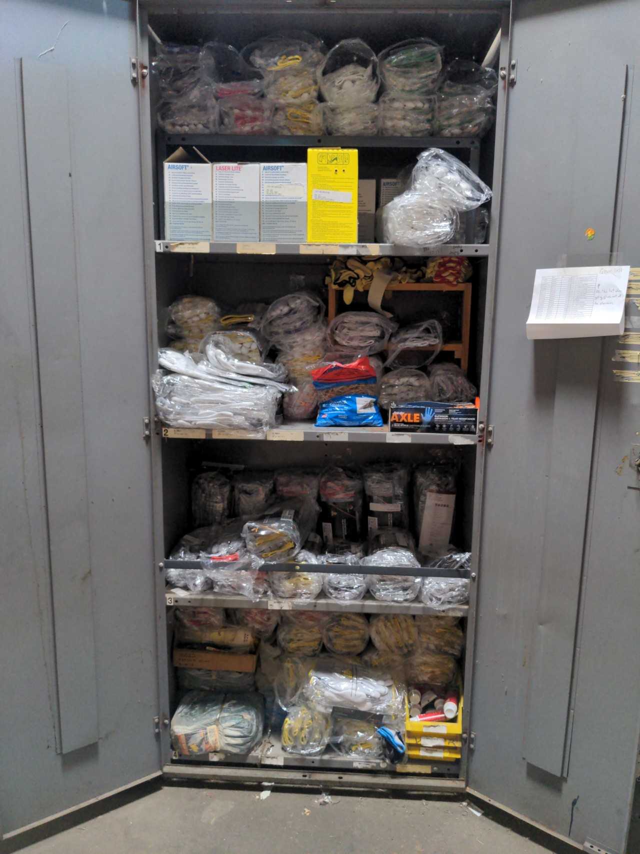STORAGE CABINET WITH PPE - MISCELLANEOUS