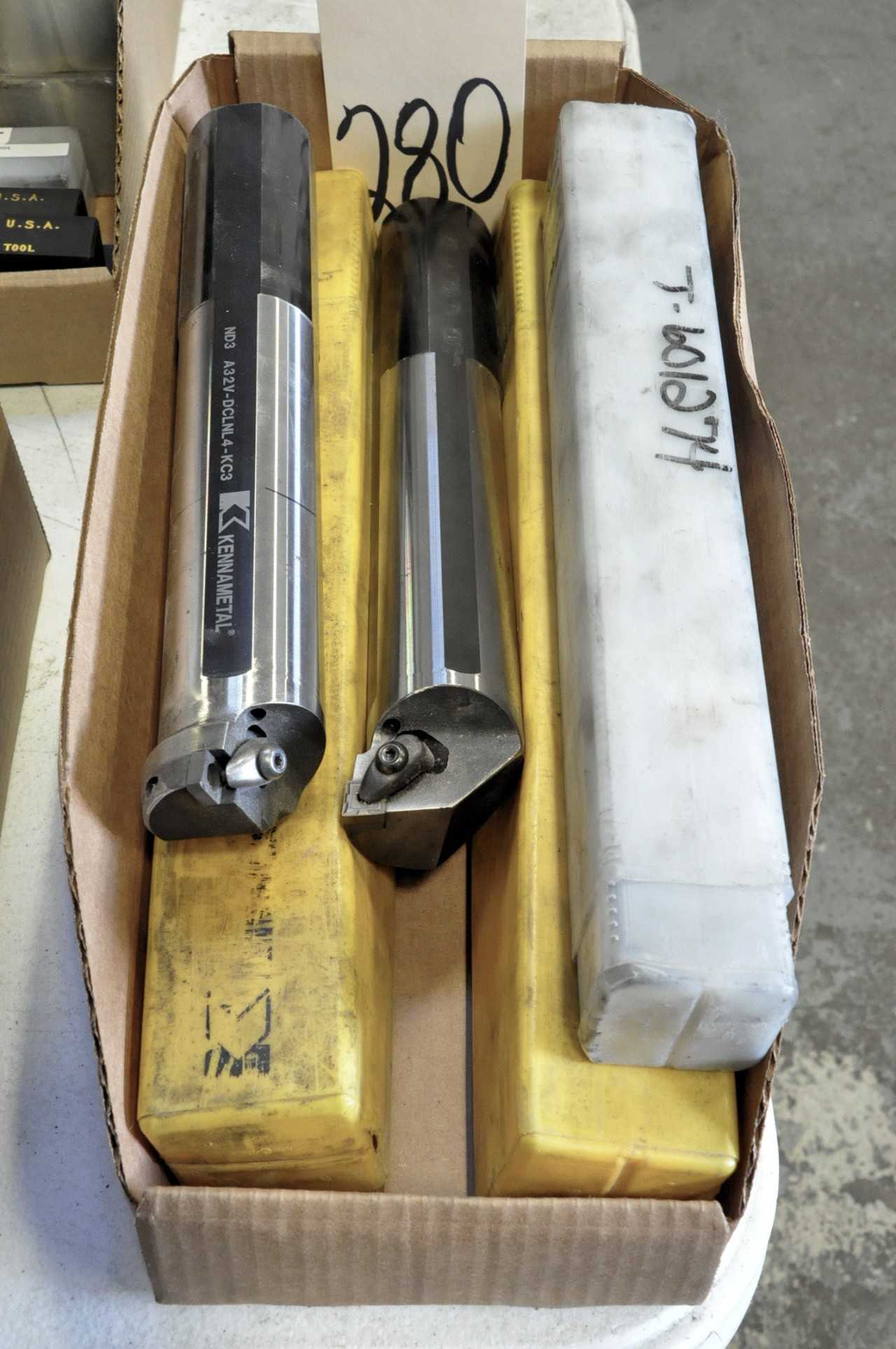 Lot-(5) Kennametal Packaged Insert Type Long Boring Bars in (1) Box - MACHINE TOOLING