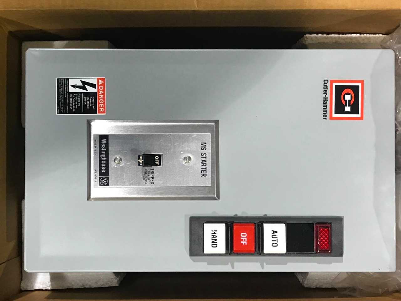 CUTLER-HAMMER ON/OFF SWITCH (QTY 1) - SWITCHGEAR