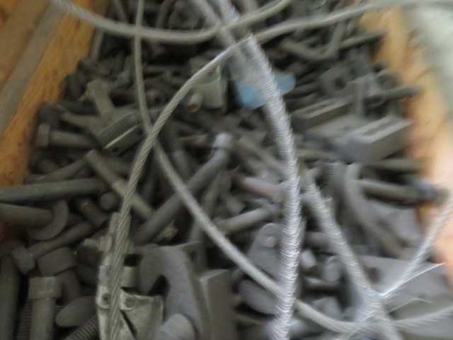 Large box of bolts, etc...LOT - MISCELLANEOUS