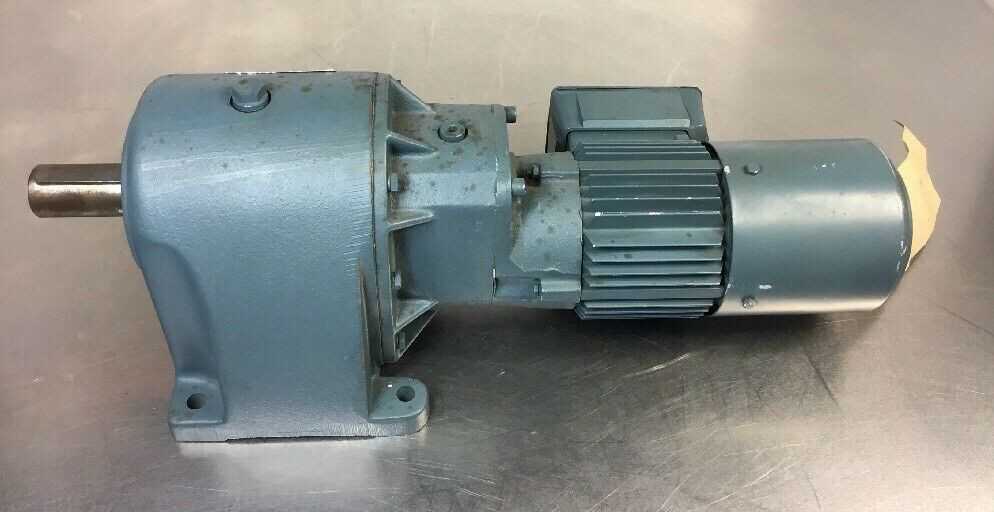 Adam Baumuller G.M.B.H. VDE 0530 SB 0/3 G 112/80/30 DB 11/4 Motor/Gearbox - Used - Bench Tested - ELECTRIC MOTORS