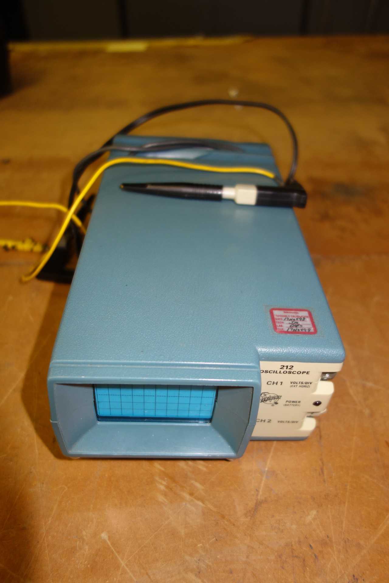 Tektronix 2201 and 212 Oscilloscope - METAL INSPECTION EQUIPMENT