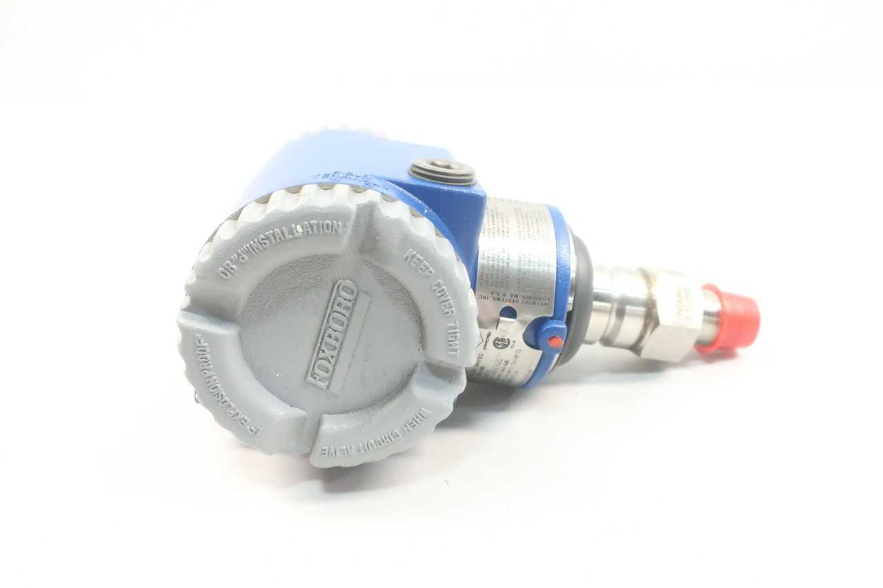 FOXBORO IGP10-T52F1B-L1K1T GAGE PRESSURE TRANSMITTER 0-6000PSI 12.5-42V-DC - INSTRUMENTATION