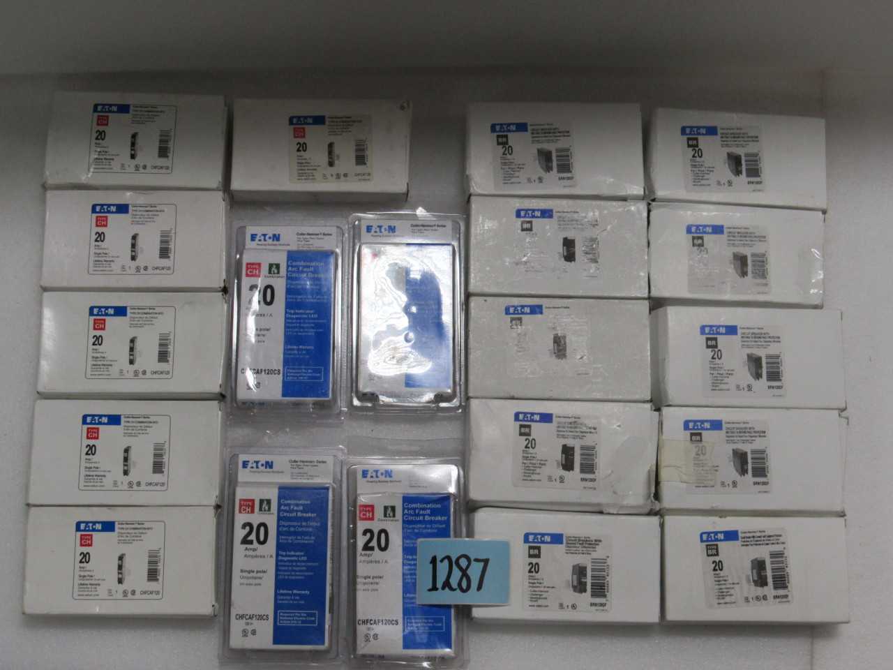 LOT EATON OF RESIDENTAL BREAKERS - MISCELLANEOUS