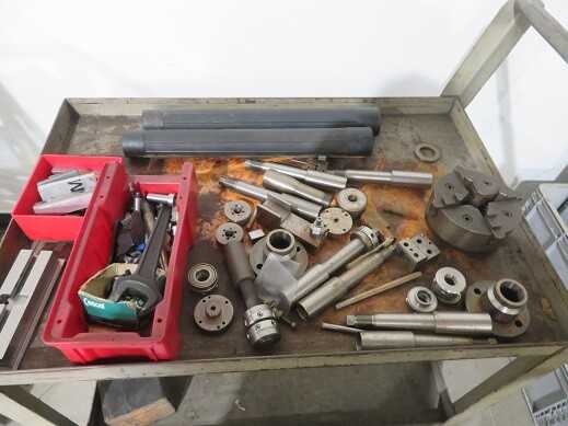 Cart and Contents - MACHINE TOOLING