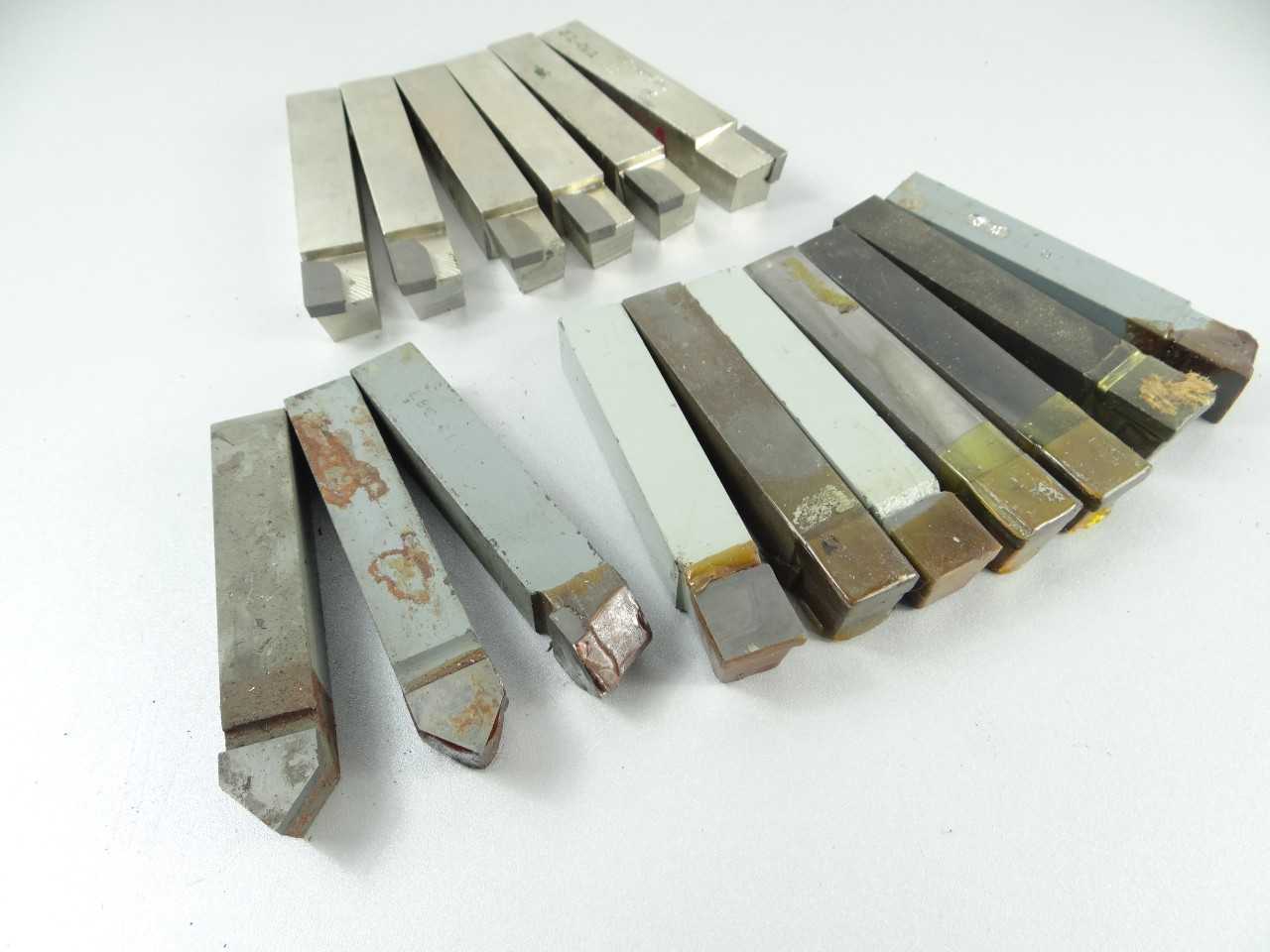 Lot of 16 NEW Assorted Carbide Tipped Tool Bits - MACHINING ACCESSORIES & TOOLING