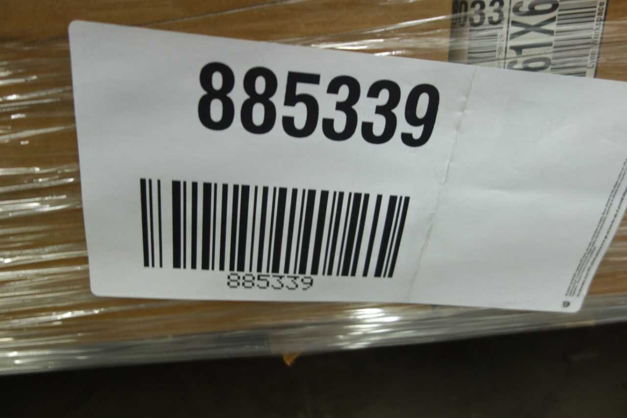 PALLET OF LYON 8561X6 8000 SERIES STEEL BOX SHELF, 36 IN X 18 IN, 6 PER BOX