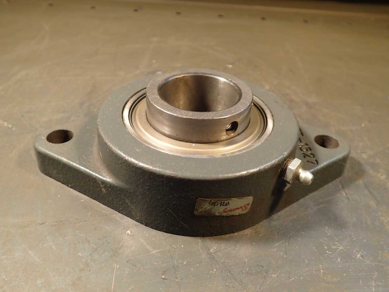 Browning VF2S-124 2-Bolt Flange Mount Ball Bearing 1-1/2" Bore New Old Stock NOS - BEARINGS