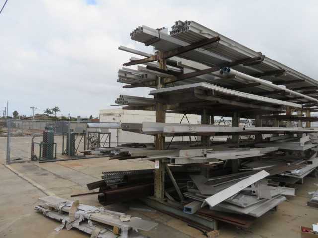 Pallet Racks and Contents - MATERIAL HANDLING