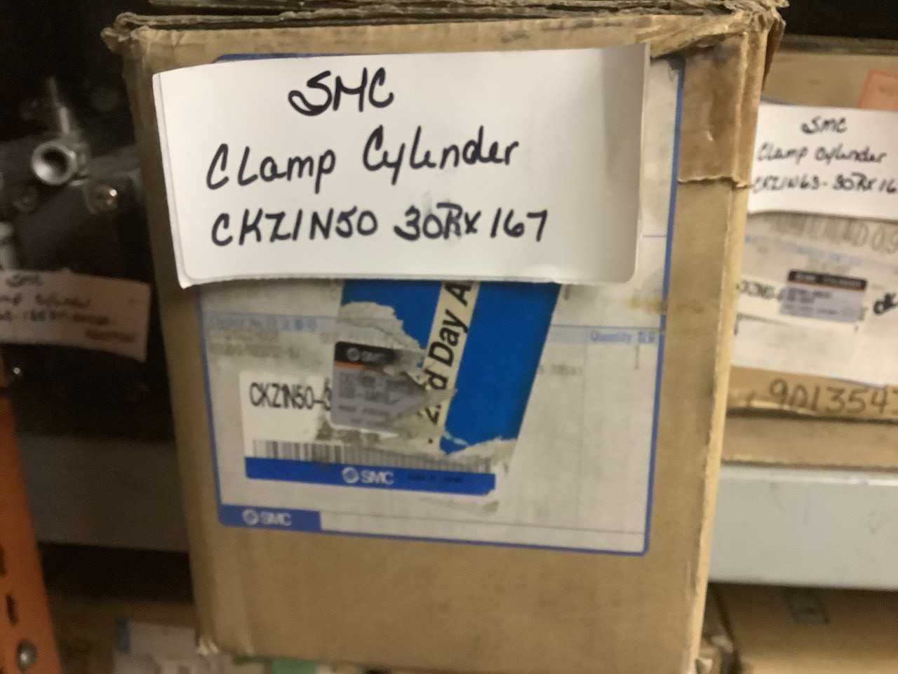 SMC CKZ1N50-30RX167USB-AA018 Pneumatic Slim Line Clamp Cylinder - INDUSTRIAL PARTS