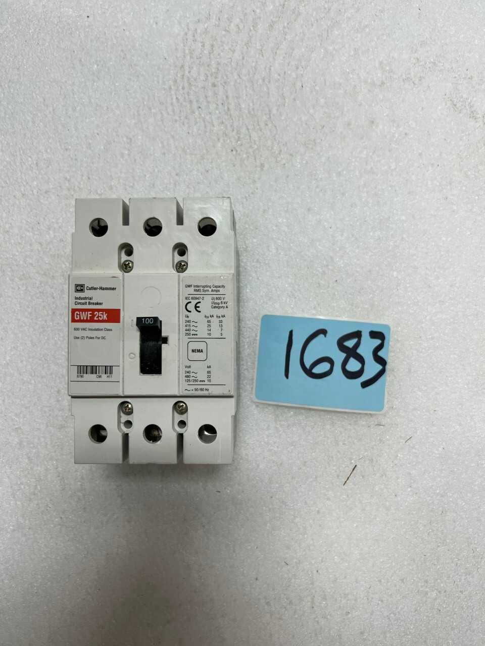 CIRCUIT BREAKER - CIRCUIT BREAKERS