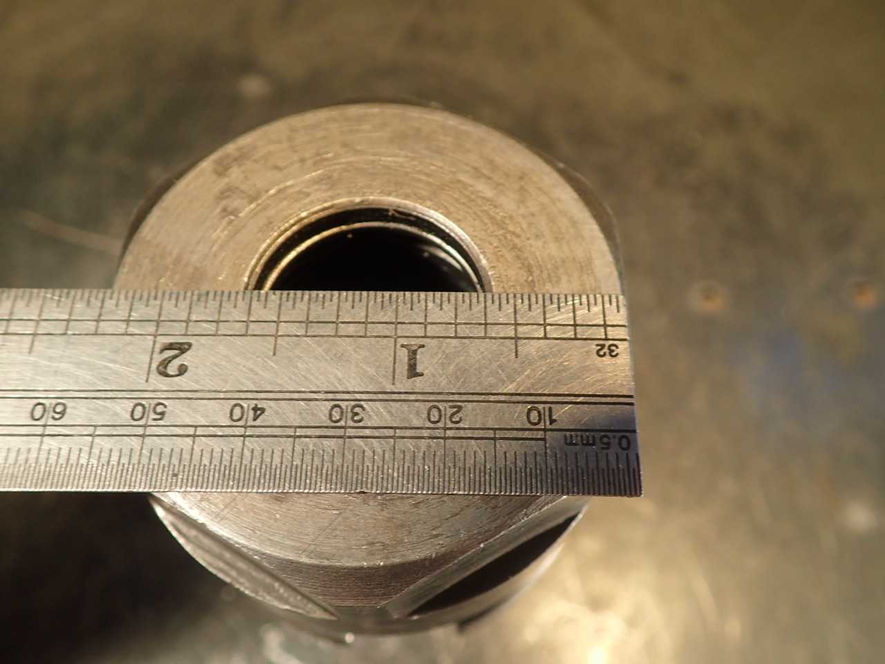Erickson TG-100 Collet Chuck: 2-1/4" Projection, NMTB-40 Quick Change Shank - HOLEMAKING TOOLS
