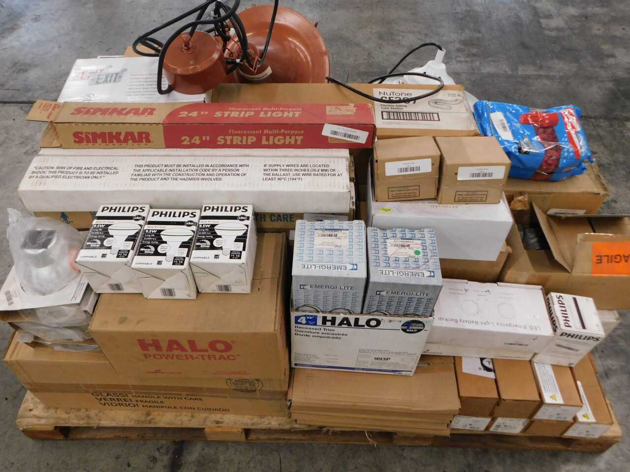 Pallet of Misc Electrical Supplies - ELECTRICAL COMPONENTS