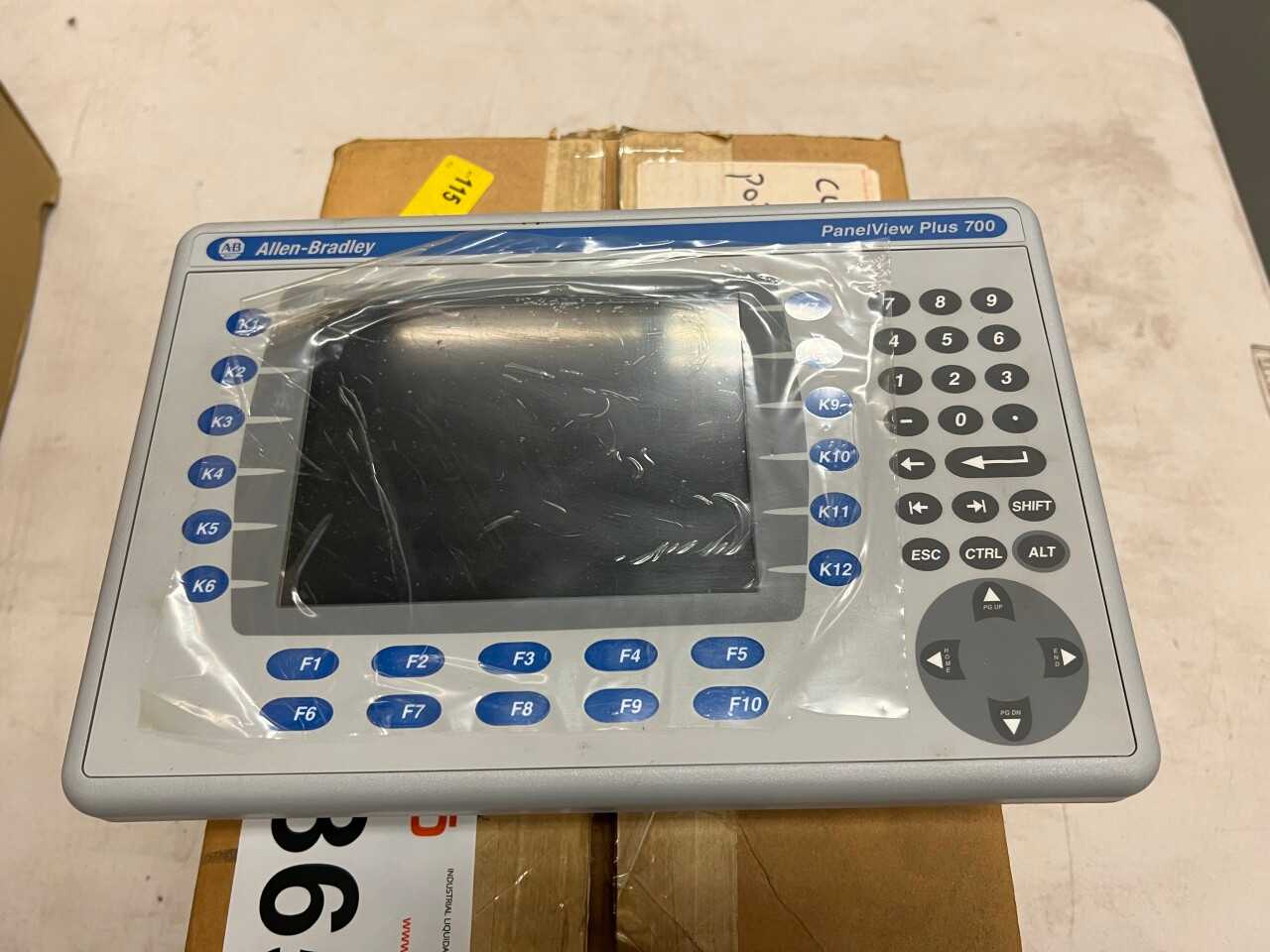 Allen Bradley Panelview Plus 700 HMI - AUTOMATION & CONTROLS