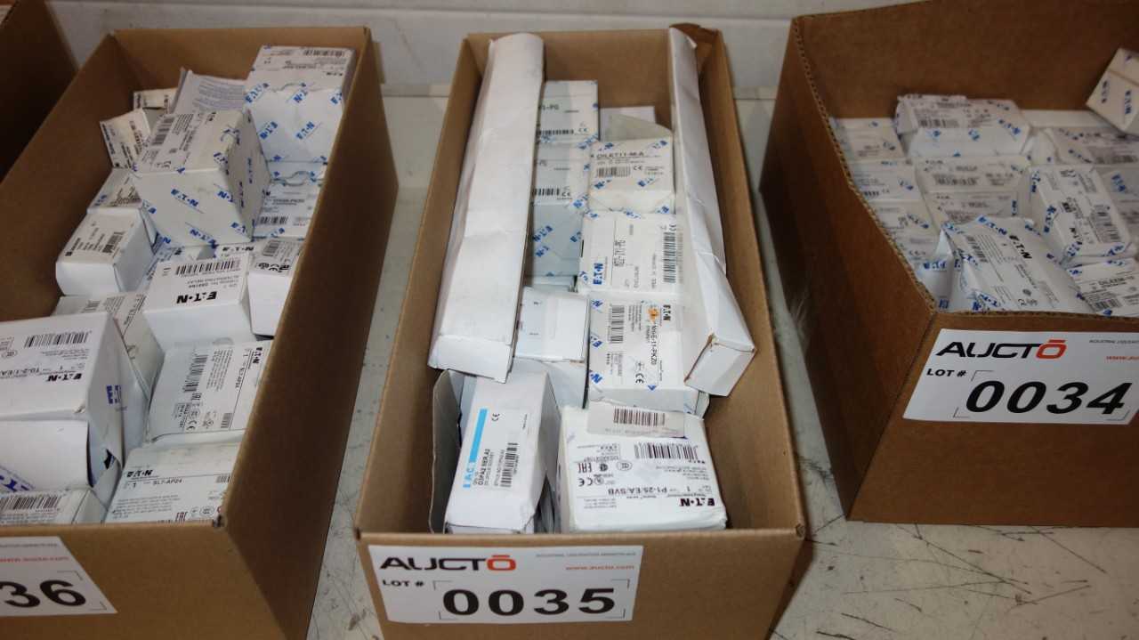 1 BOX OF EATON / CUTLER HAMMER ELECTRICAL - ELECTRICAL COMPONENTS