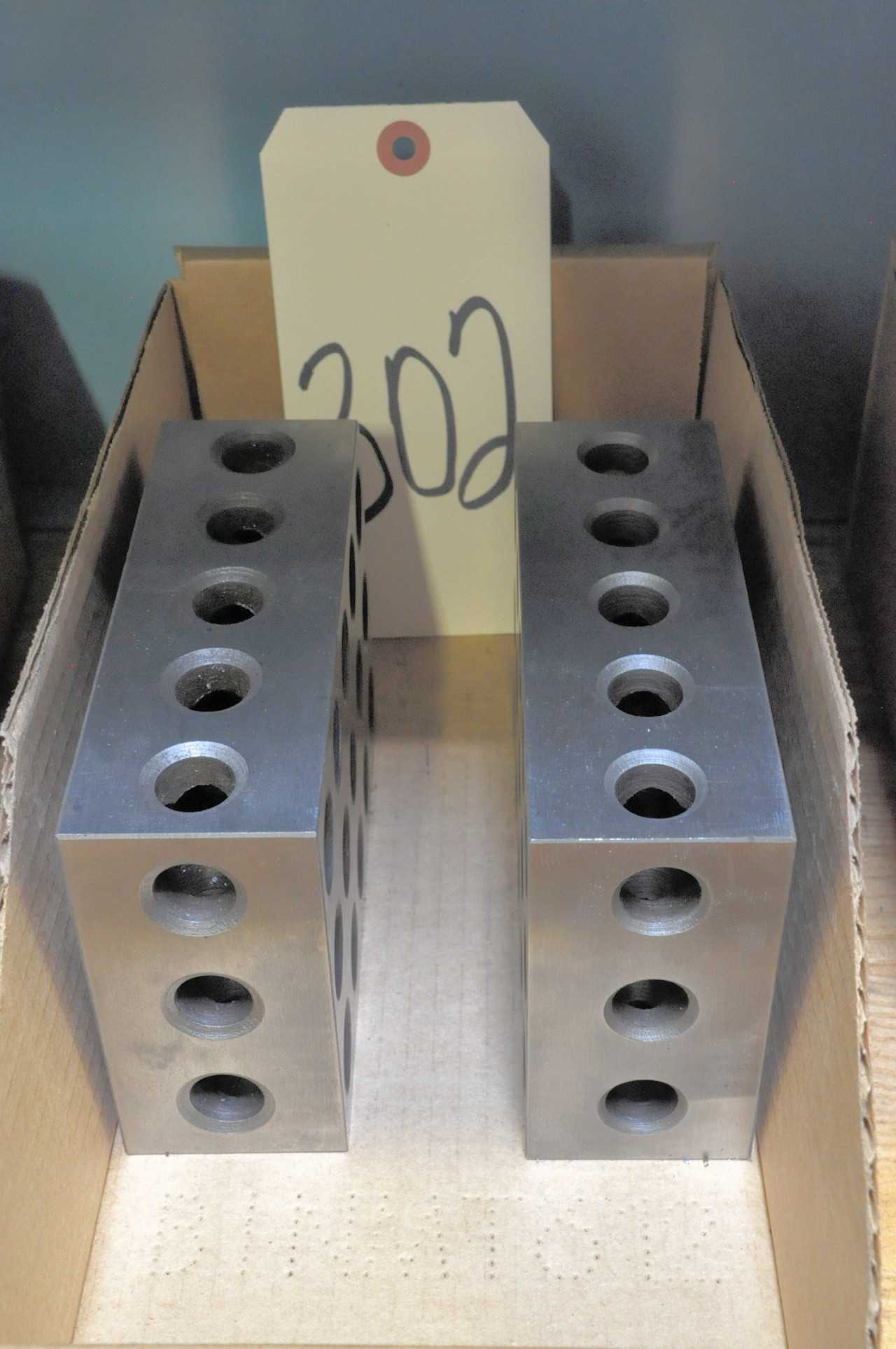 Pair 2" x 4" x 6" Honeycomb Setup Blocks in (1) Box - MACHINE TOOLING