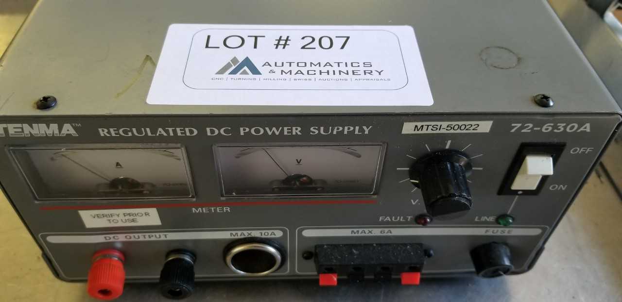 Tenma Regulated DC Power Supply - METAL INSPECTION EQUIPMENT Tenma Regulated DC Power Supply - METAL INSPECTION EQUIPMENT