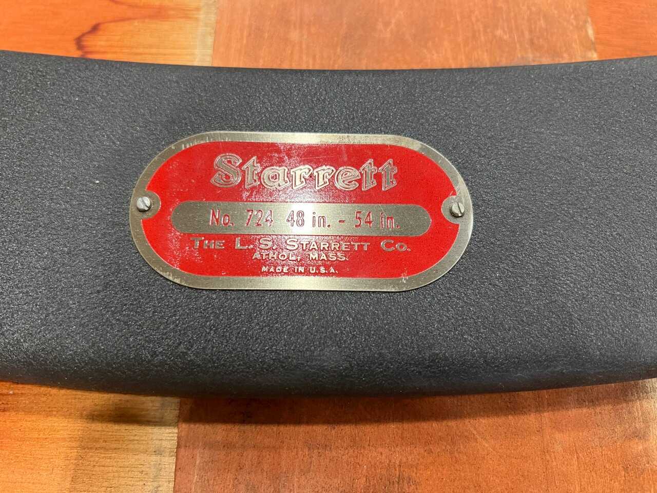 Starrett No 724 outside micrometer 48-54" - ELECTRIC POWER TOOLS