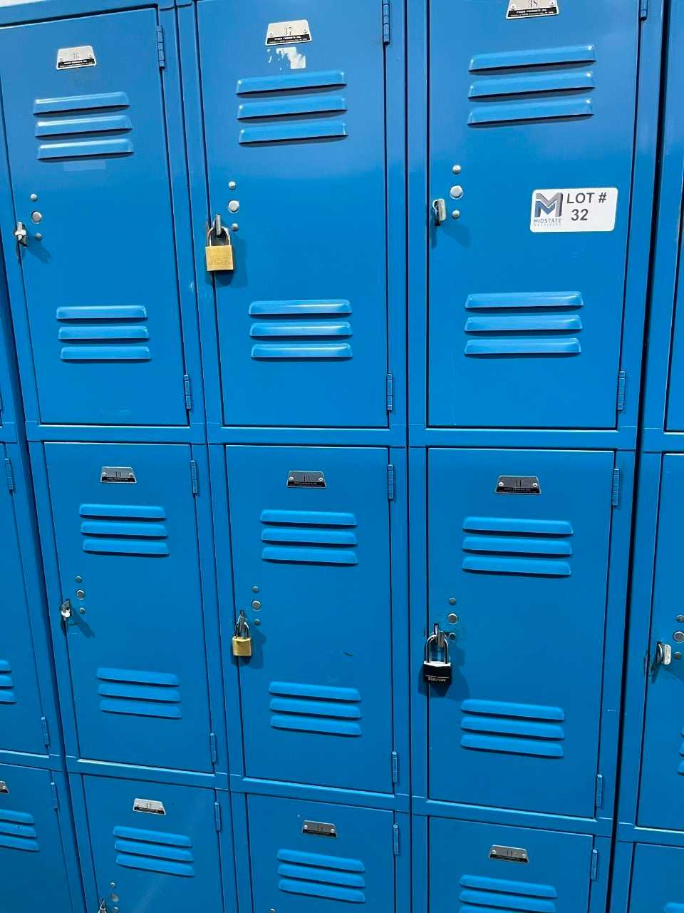 9 Door Locker Unit - TOOL STORAGE