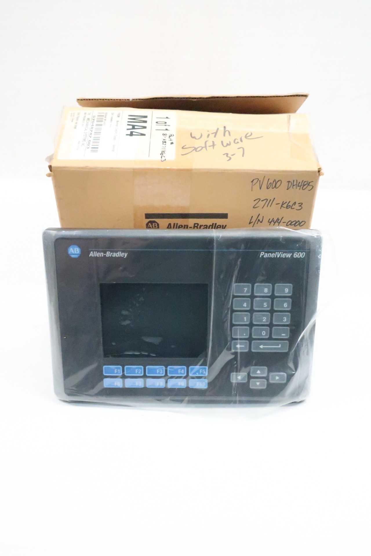 NEW ALLEN BRADLEY 2711-K6C3 PANELVIEW 600 SER C OPERATOR INTERFACE PANEL - AUTOMATION & CONTROLS