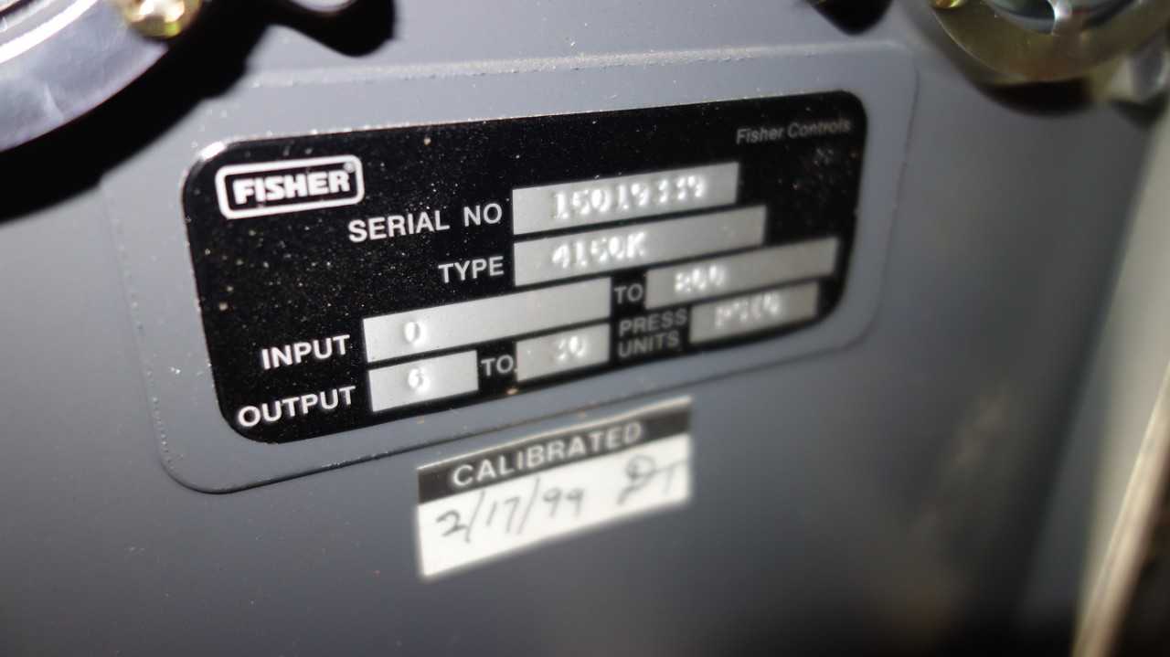 FISHER 667 EZ 1 IN STEEL CONTROL VALVE - CONTROL VALVE