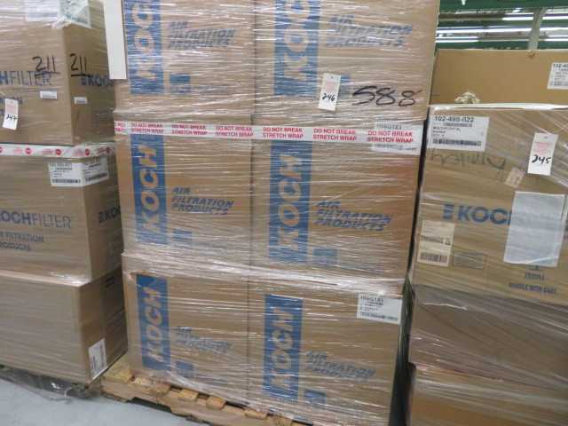 Koch Biomax SBW 24 X 24 X 11.5 New (lot) Pallet - MISCELLANEOUS