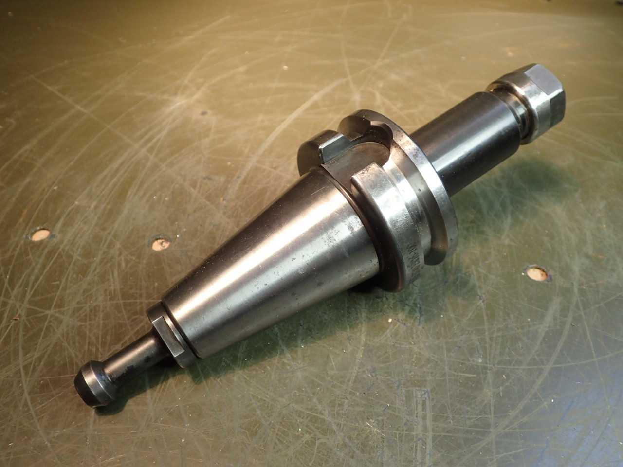 Maritool, BT40-ER16-100, ER-16 Collet Chuck: 100mm Projection, BT-40 Taper Shank - MACHINING ACCESSORIES & TOOLING
