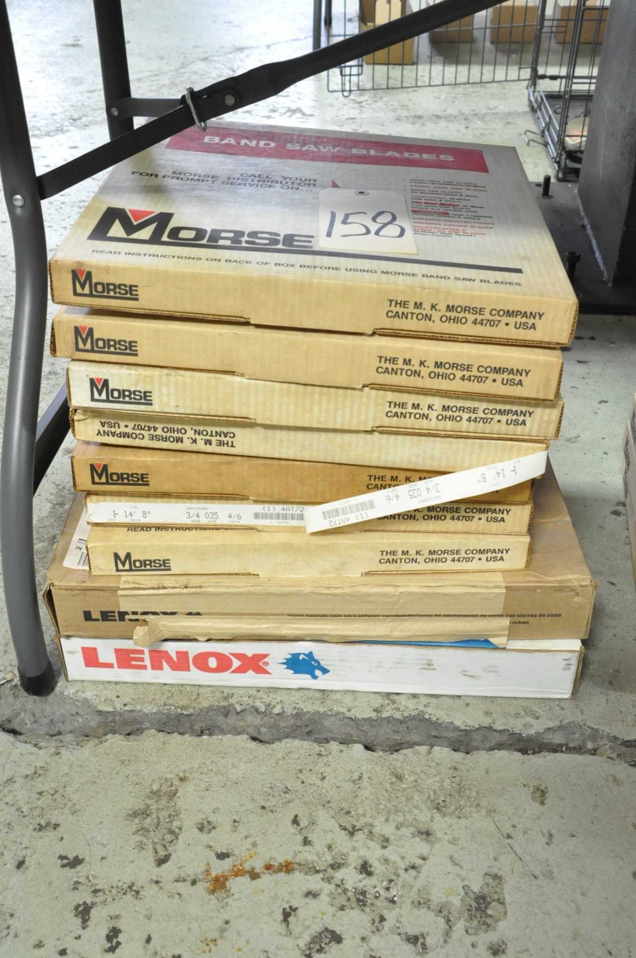 Lot Morse Band Saw Blades in 1 Stack - ELECTRIC POWER TOOLS