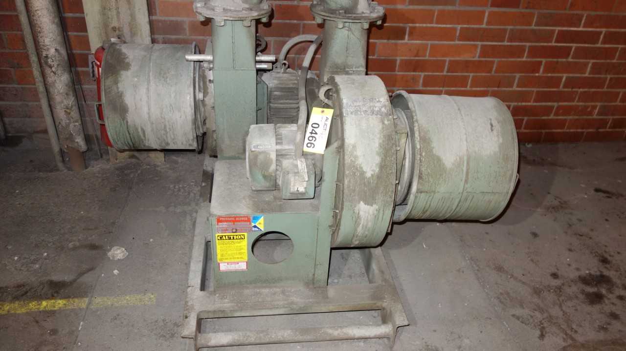 LOT OF 2 NEW YORK BLOWER 1406A03 3HP 230/460V-AC BLOWER MOTOR - BLOWER FAN