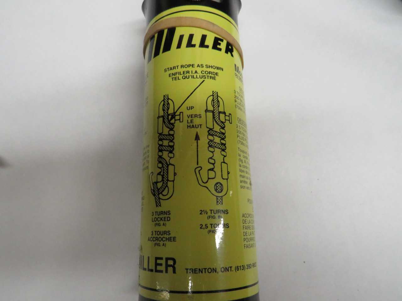 WESTERN STAR DOUBLE BUCKET 80' RAPPELLING KIT - MILLER DESCENT 8113 DEVICE - SAFETY EQUIPMENT