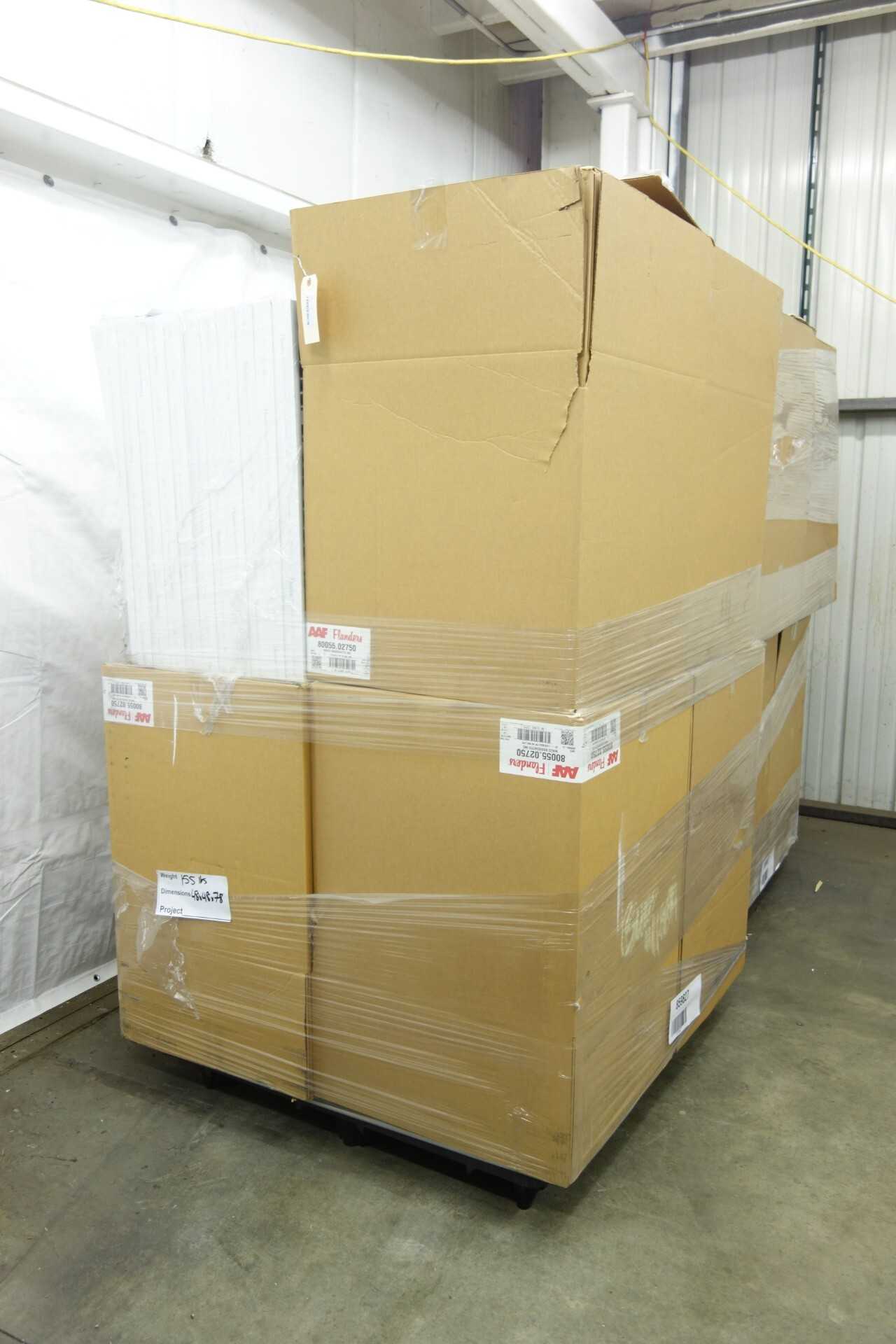 2 PALLETS OF AAF FLANDERS FILTERS - ELECTRIC POWER TOOLS