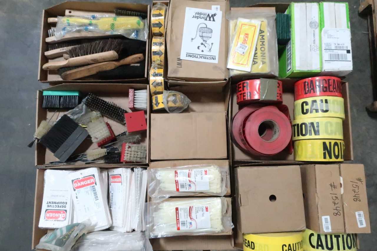3 PALLETS OF ASSORTED SAFETY EQUIPMENT - SAFETY EQUIPMENT