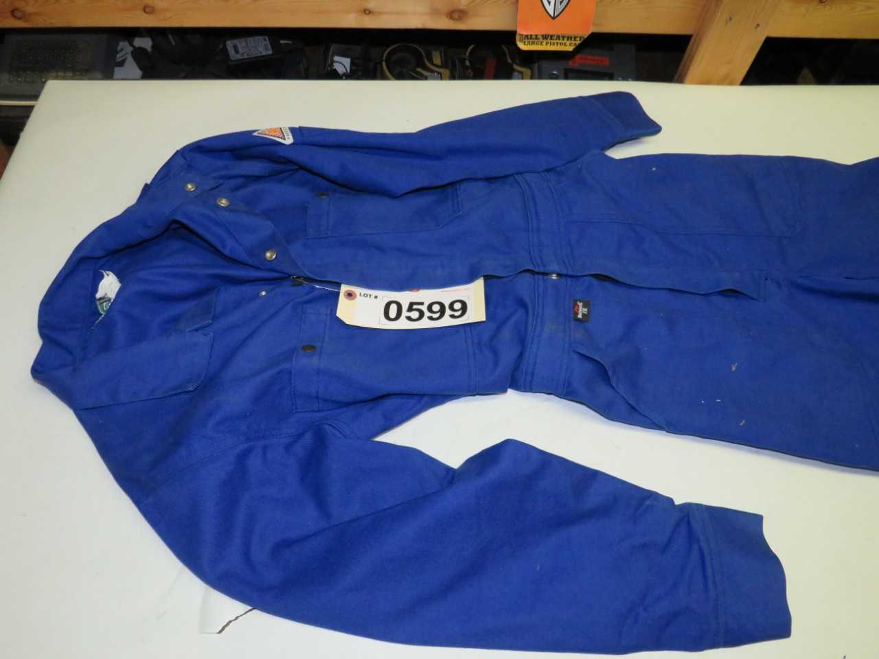 BULWARK EXTREME SIZE 34 FLAME RESISTANT COVERALLS - SAFETY SWITCH