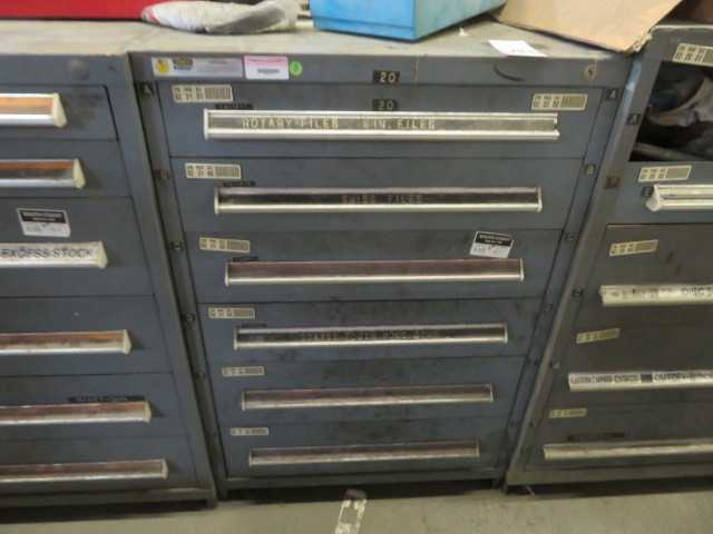 6 Drawer Vidmar Cabinet with Contents - MISCELLANEOUS