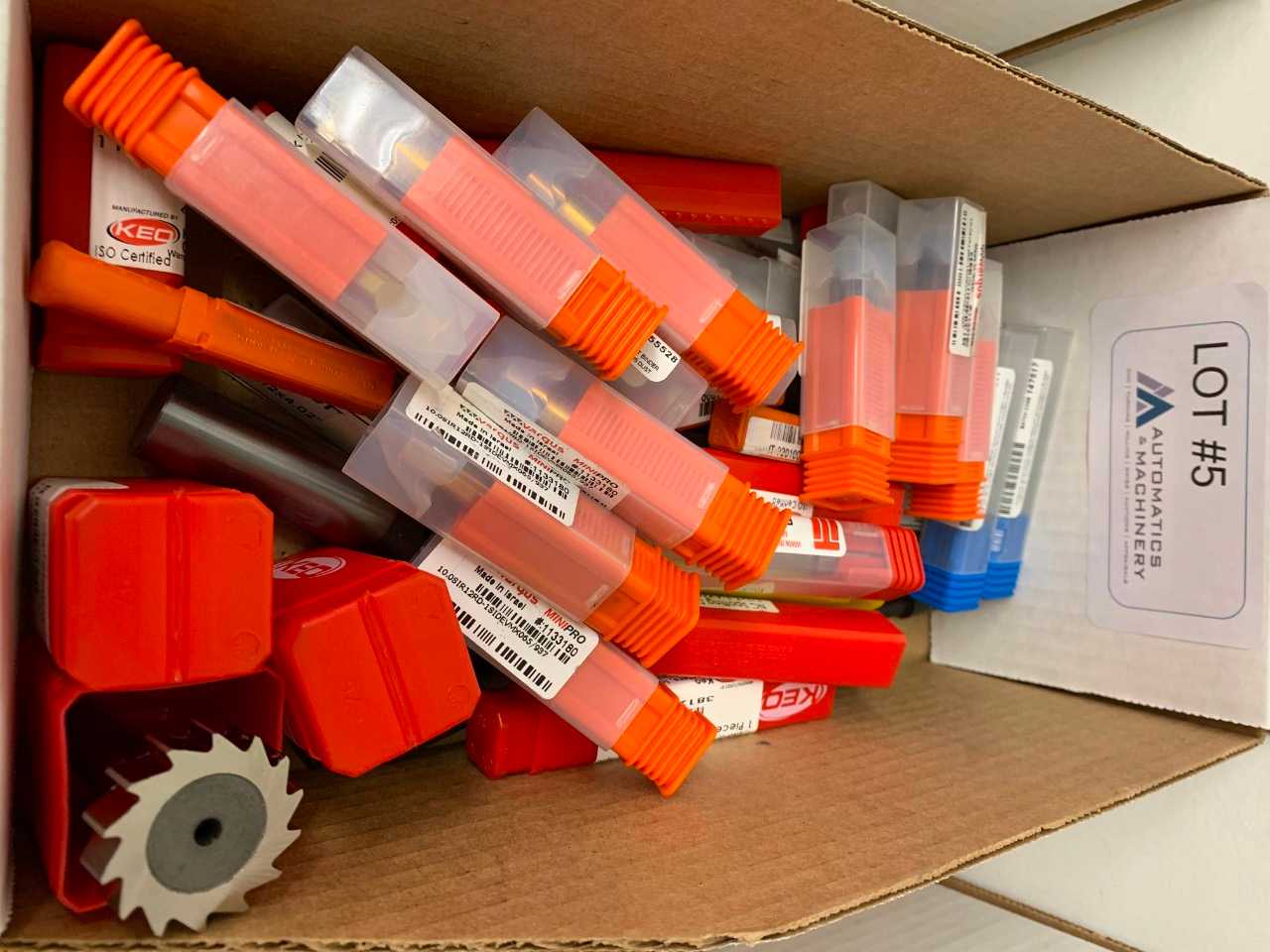 Assorted Carbide End Mills – New in the Box - ELECTRIC POWER TOOLS