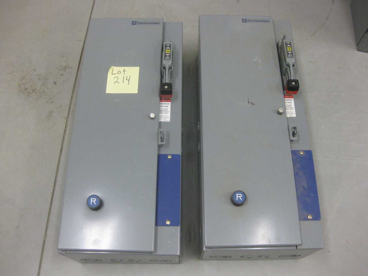 Telemecanique Disconnect switch QYT 2 - DISCONNECT SWITCHES