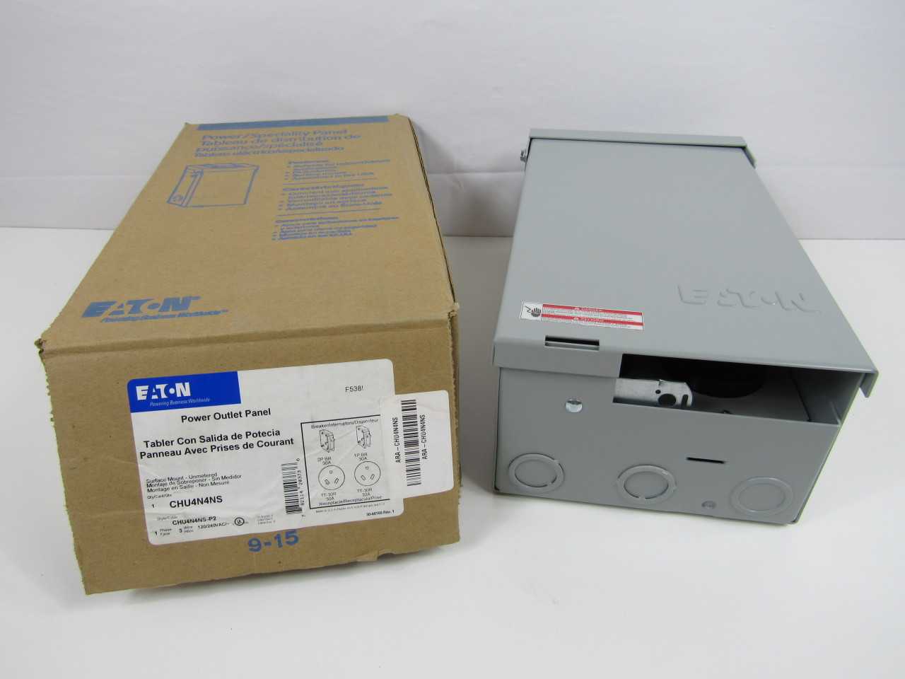Quantity of 4x CHU4N4NS Electrical Enclosures - ELECTRICAL ENCLOSURES