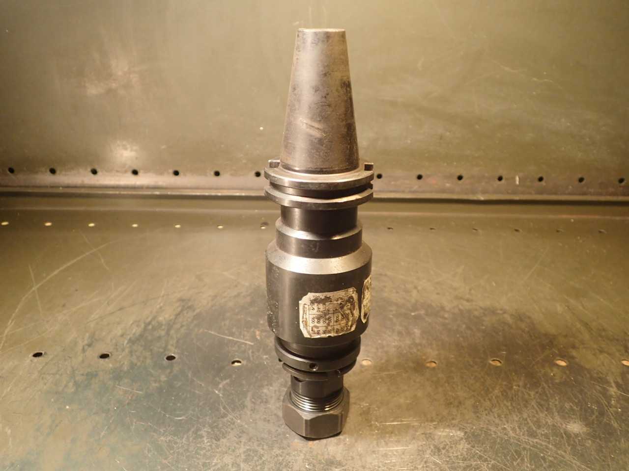 Erickson Safe Drive Tap Holder Tapping Chuck Fs Collets, CAT-40 Taper Shank, USA - HOLEMAKING TOOLS