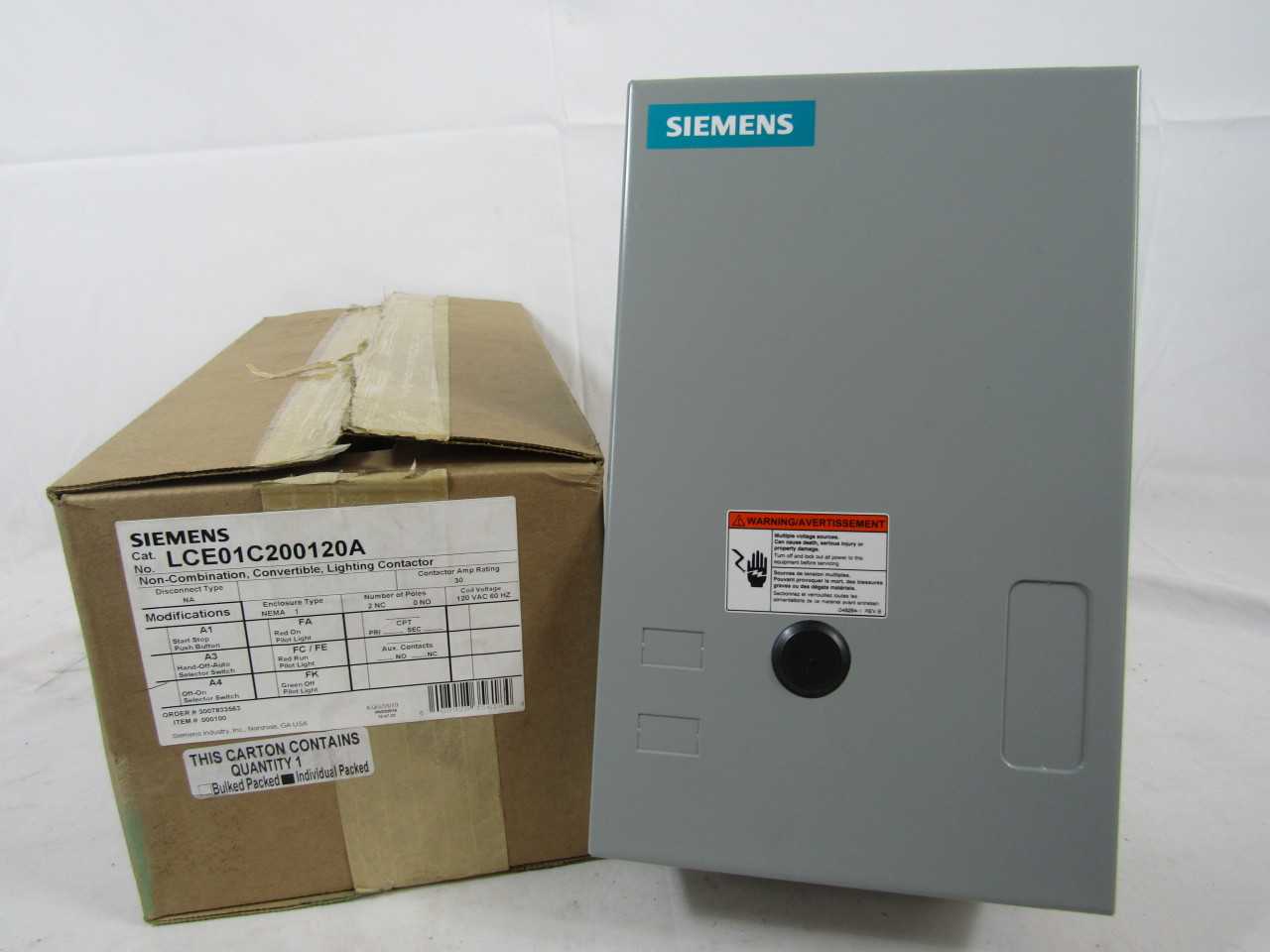 Quantity of 25x Assorted Contactors - CONTACTORS