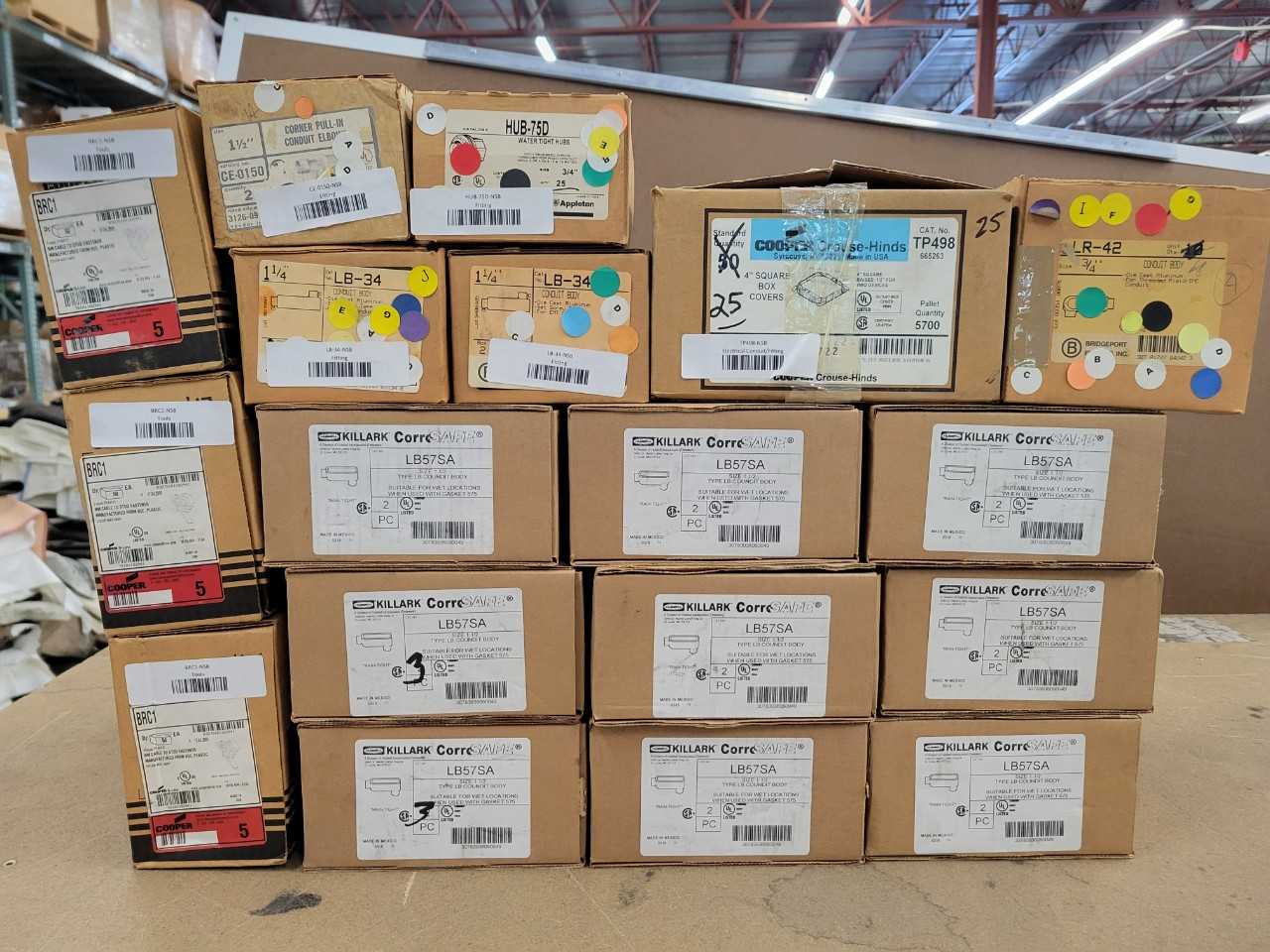 [Hubbell, Cooper, Appleton] Conduit Bodies, Hubs, Elbows, Box Covers - CONDUIT FITTING