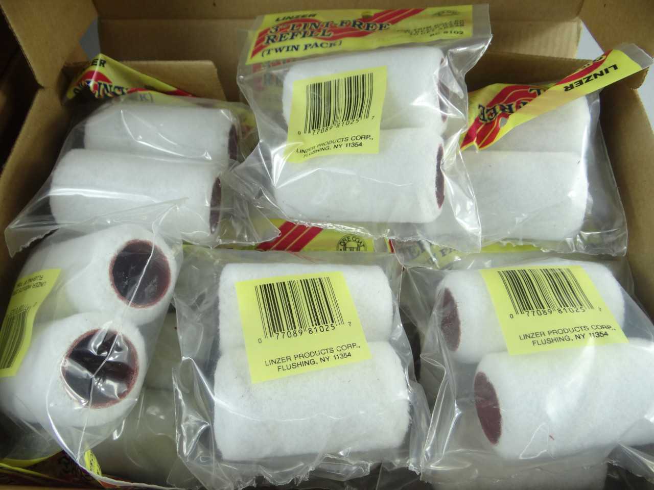 36 Packs of NEW Paint Roller Refills - TRAILER MOUNTED EQUIPMENT