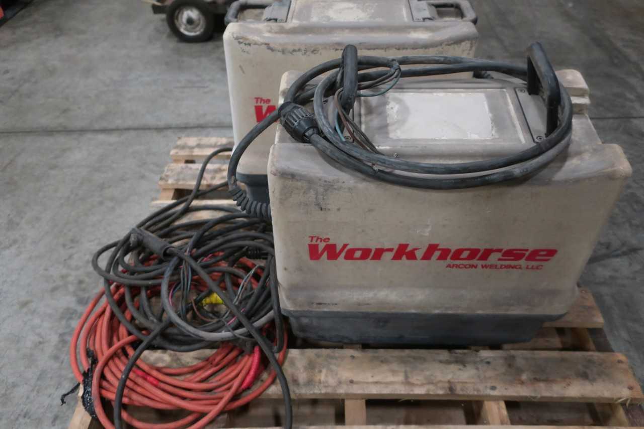 LOT OF 2 WORKHORSE 300S ARCON WELDING STICK WELDERS - WELDING EQUIPMENT