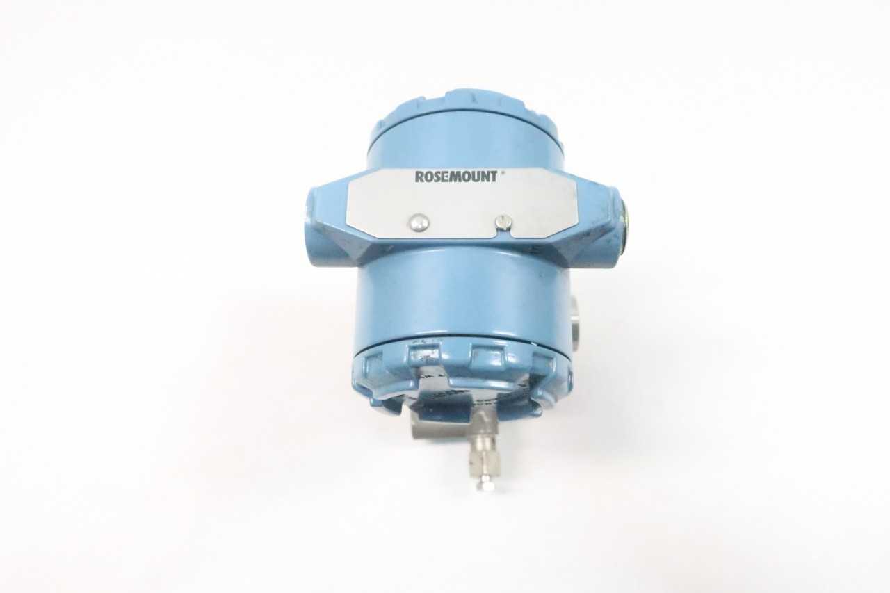 ROSEMOUNT 3095MA23ABA13AA0100B PRESSURE TRANSMITTER 0-250IN-H2O 11-55V-DC - INSTRUMENTATION