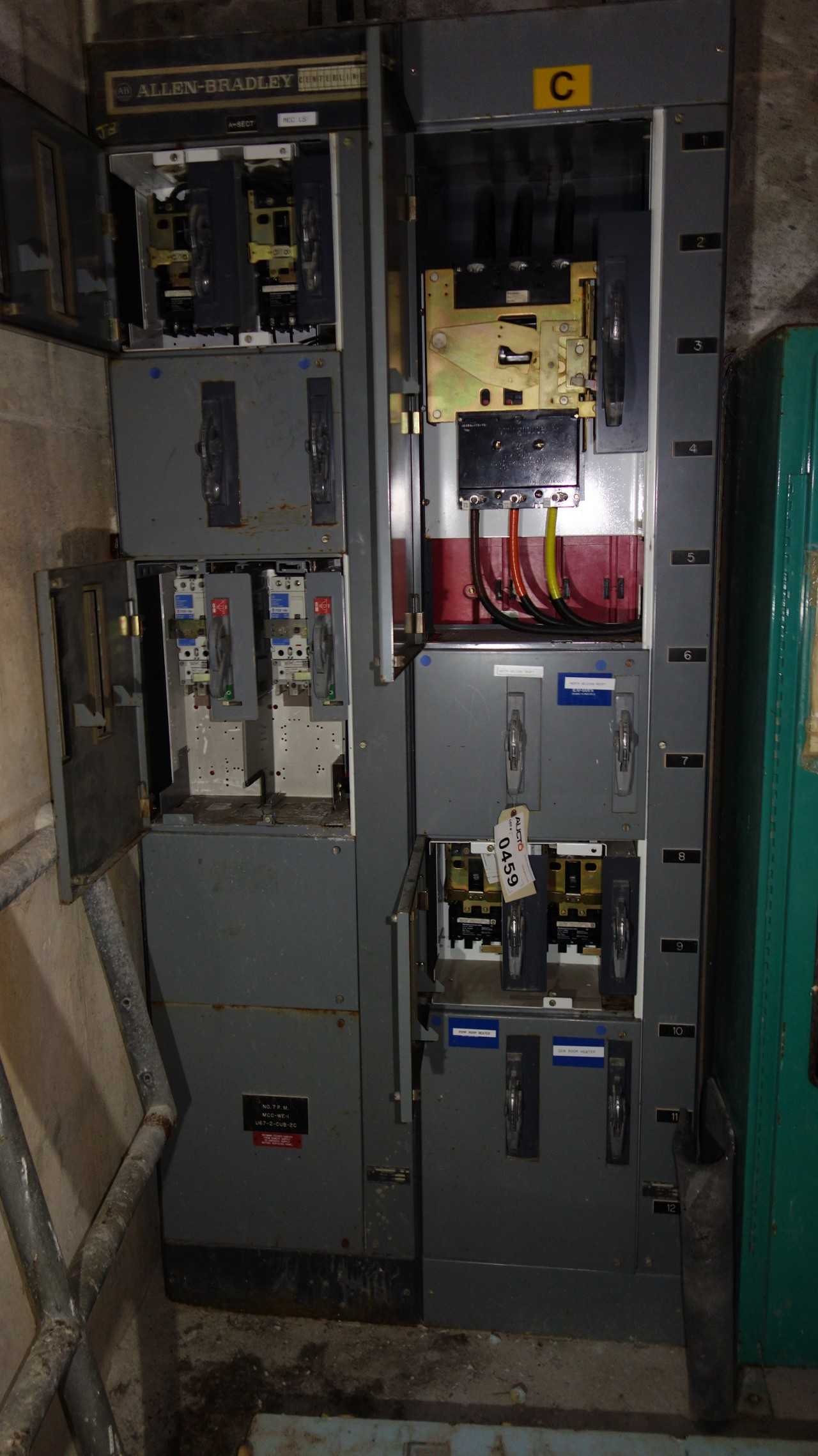 2X SECTIONS OF ALLEN BRADLEY CENTERLINE MCC - AUTOMATION & CONTROLS